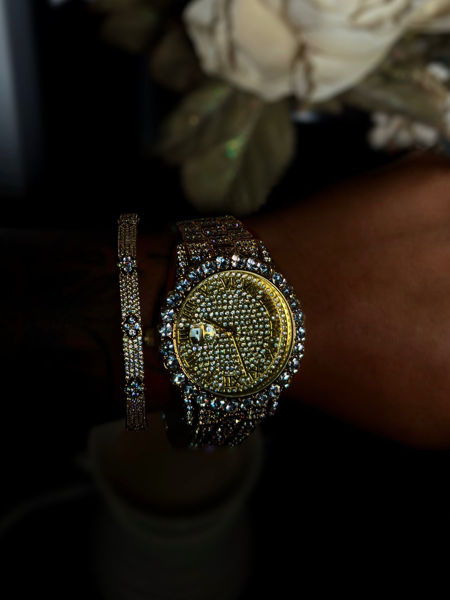"AURUM" | GOLD FACE WATCH