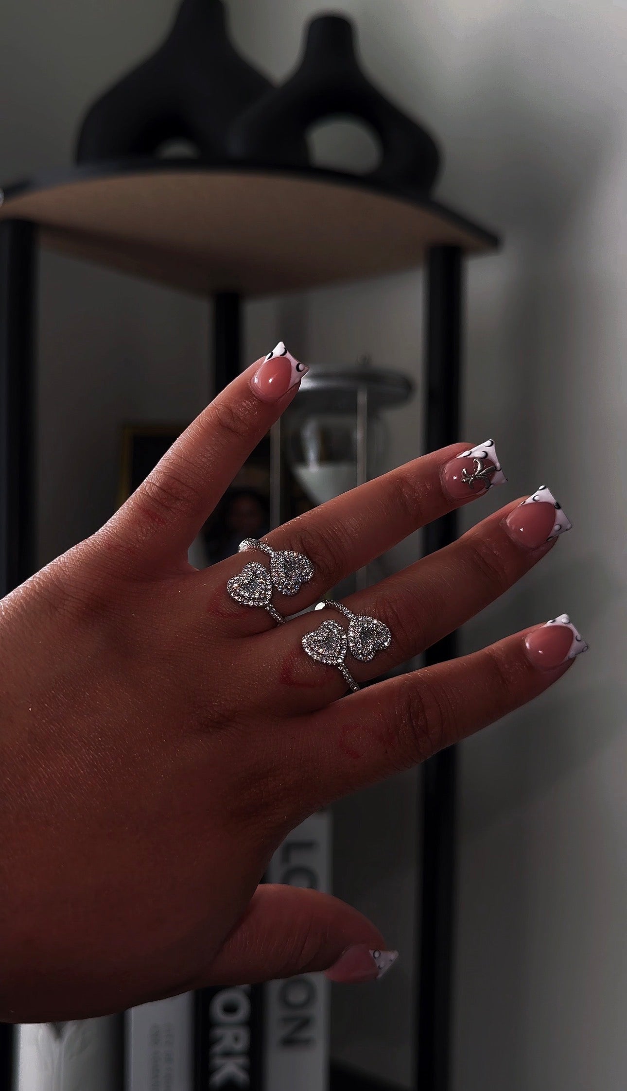 Double Heart Ring