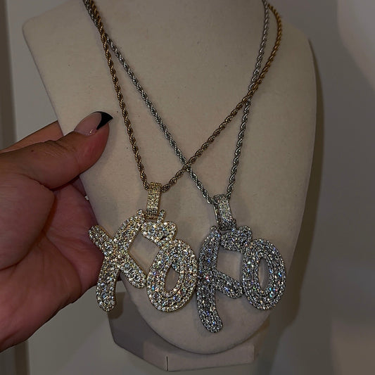 " PRETTY LOVE " |  PENDENT & CHAIN