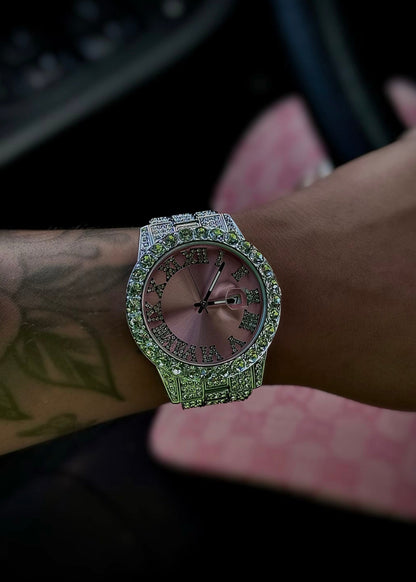 "FLIRTY PINK" | PINK FACE WATCH