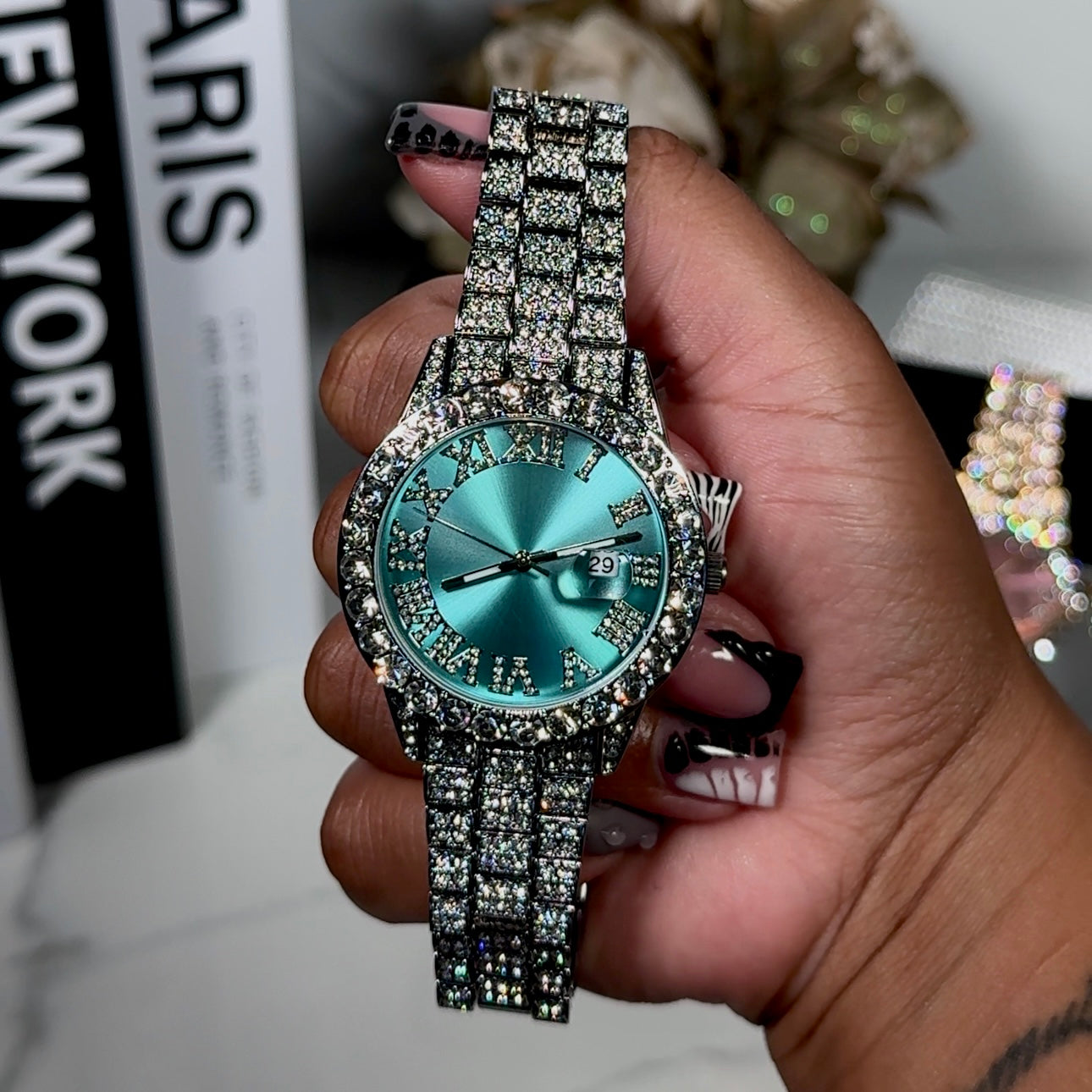 COVE | TURQUOISE FACE WATCH