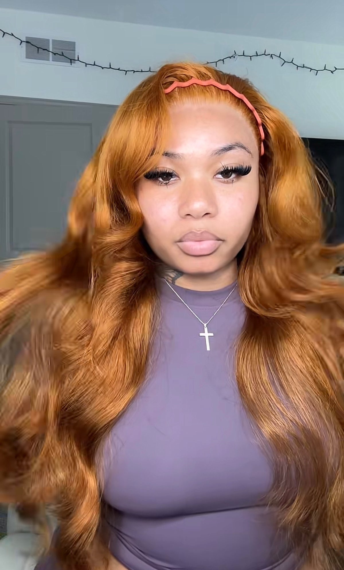 USED GINGER WIG