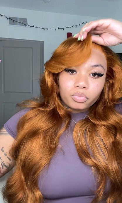 USED GINGER WIG