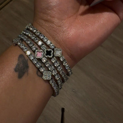 DOUBLE CLOVER DUO (SILVER)